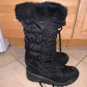 Spring Step Black Winter Boots